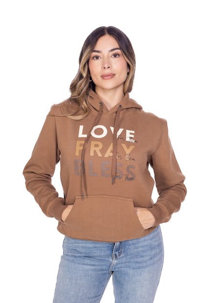 HOODIE MUJER CON CAPOTA