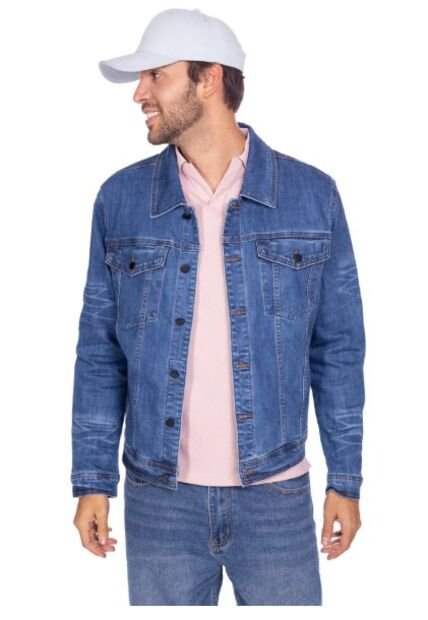 CHAQUETA EN JEANS PARA HOMBRE