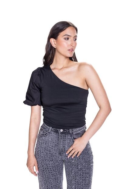 BLUSA  ASIMETRICA  PARA MUJER