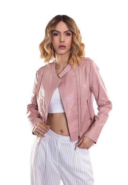 CHAQUETA POLIPIEL PARA MUJER