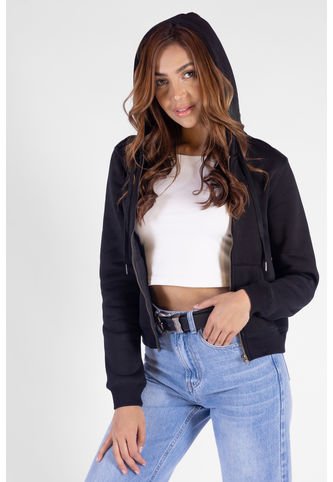 Hoodie Negro Para Mujer DREAMER