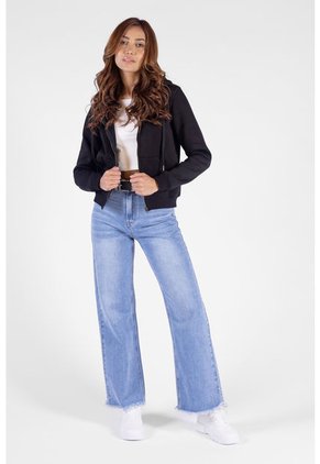 Hoodie Negro Para Mujer