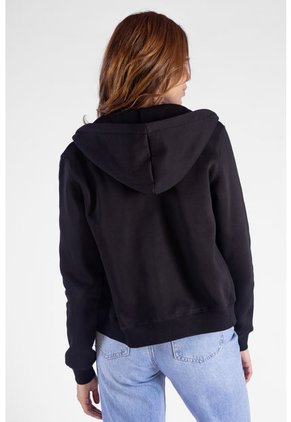 Hoodie Negro Para Mujer