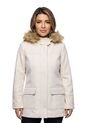 Abrigo Largo Con Capucha De Peluche Para Dama de DREAMER