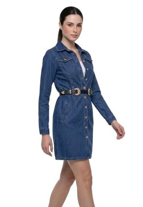 Vestido Denim Para Mujer