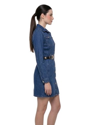 Vestido Denim Para Mujer
