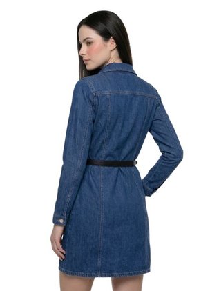 Vestido Denim Para Mujer