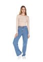 JEAN WIDE LEG TEXTURIZADO PARA MUJER de DREAMER