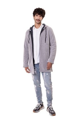 Cárdigan Cierre De Cremallera