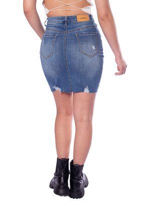 Falda Jean Para Mujer