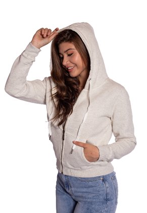 Hoodie Negro Para Mujer