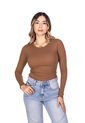 BLUSA MANGA LARGA BÁSICA de DREAMER