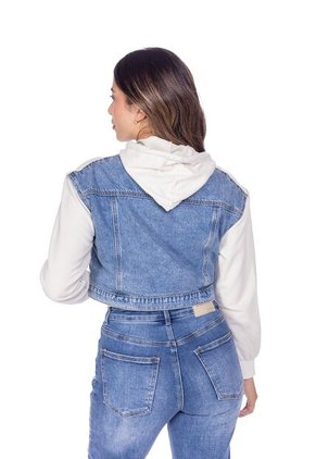 Chaqueta Denim Para Mujer