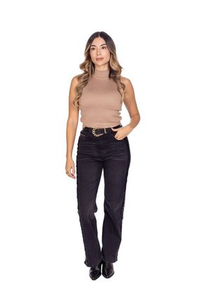 BLUSA CUELLO ALTO PARA DAMA