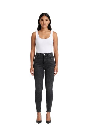 Jean Mujer Skinny Tiro Alto