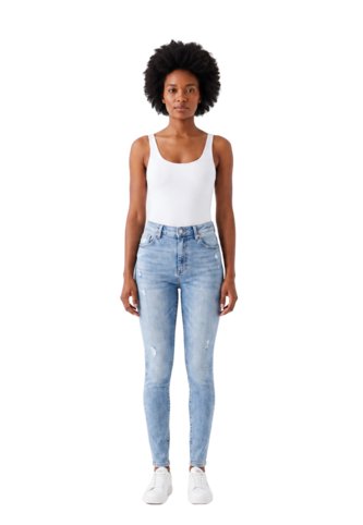 Jean Mujer Skinny Tiro Alto DREAMER