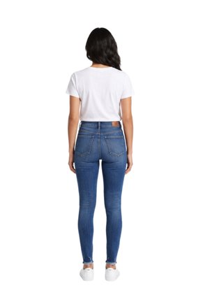 Jean Mujer Skinny Tiro Alto