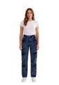 Jean Mujer Bordado Floral de DREAMER