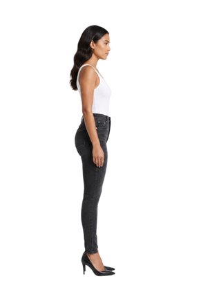 Jean Mujer Skinny Tiro Alto