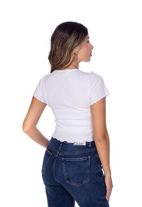 BLUSA CON BOTONES PARA DAMA