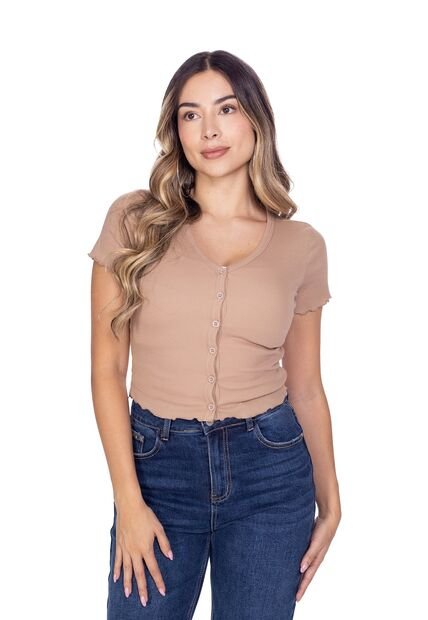 BLUSA CON BOTONES PARA DAMA