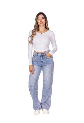 BLUSA MANGA LARGA BÁSICA