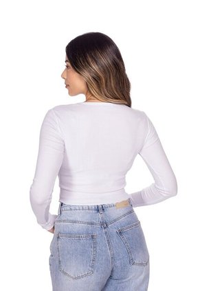 BLUSA MANGA LARGA BÁSICA