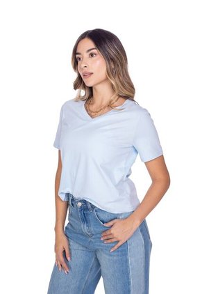 Camiseta Basic Para Mujer