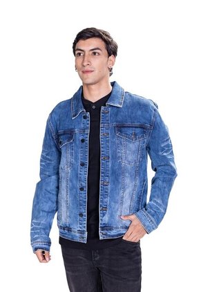 CHAQUETA EN JEAN PARA HOMBRE