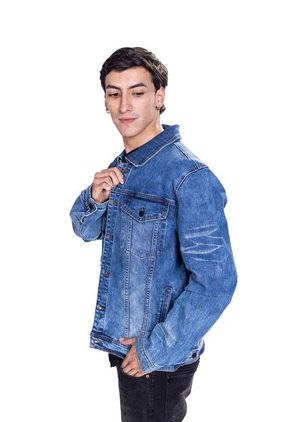 CHAQUETA EN JEAN PARA HOMBRE