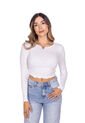 BLUSA MANGA LARGA BÁSICA de DREAMER