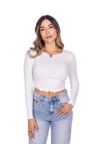 BLUSA MANGA LARGA BÁSICA DREAMER