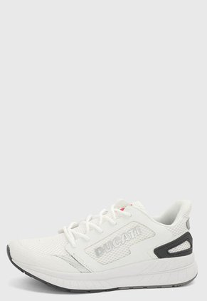 Tenis Lifestyle Blanco-Gris DUCATI