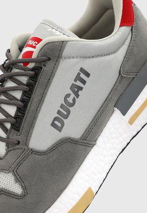 Tenis Lifestyle Gris-Blanco DUCATI