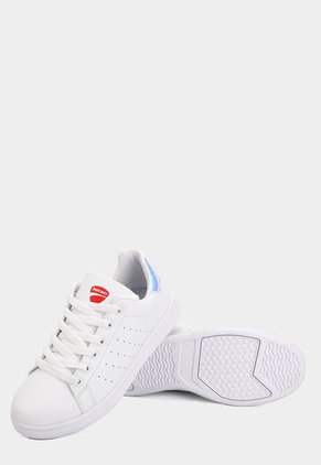 Tenis Lifestyle Blanco-Rosa Ducati