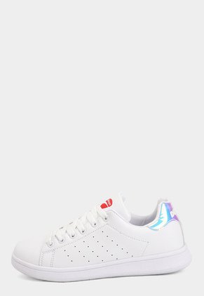 Tenis Lifestyle Blanco-Rosa Ducati