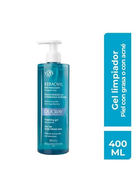 Keracnyl Gel Ducray Frasco 400 Ml