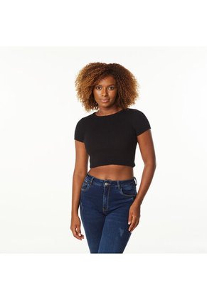 BLUSA DYABOO MUJER 7932 NEGRO Talla UNICA