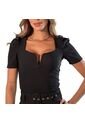 BLUSA DYABOO MUJER 1102063 NEGRO Talla L de DYABOO