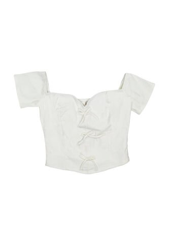 BLUSA DYABOO MUJER DF01790 CRUDO Talla S DYABOO