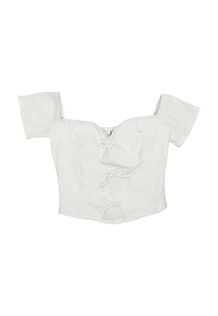 BLUSA DYABOO MUJER DF01790 CRUDO Talla S