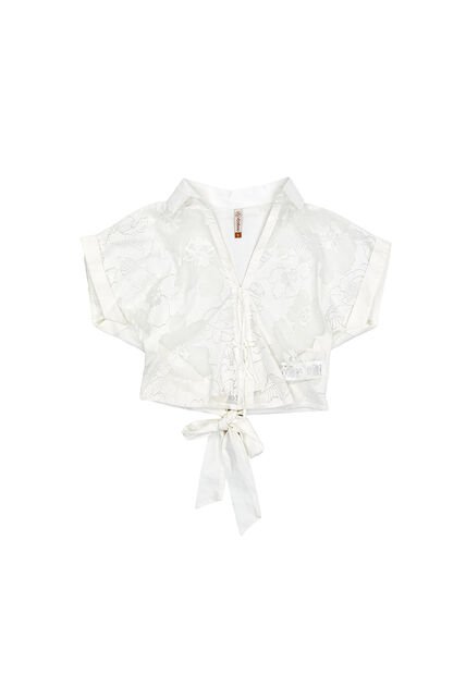 BLUSA DYABOO MUJER DF02344 CRUDO Talla S