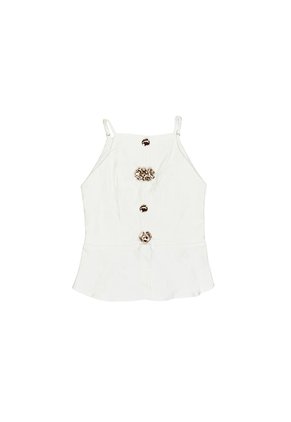 BLUSA DYABOO MUJER DF02570 CRUDO Talla S