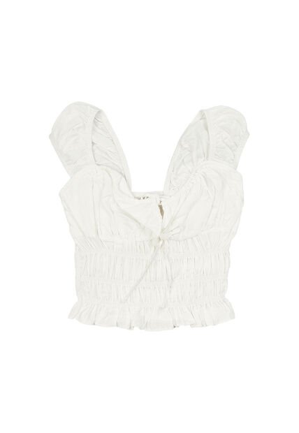 BLUSA DYABOO MUJER DF01578 CRUDO Talla M