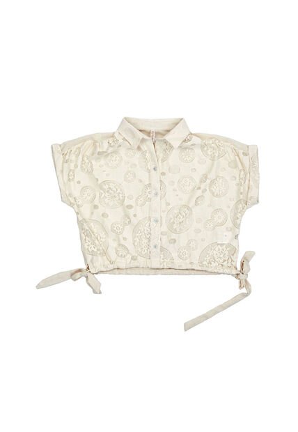 BLUSA DYABOO MUJER DF21285 BEIGE Talla M