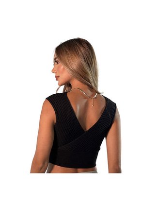 BLUSA DYABOO MUJER 7925 NEGRO Talla UNICA