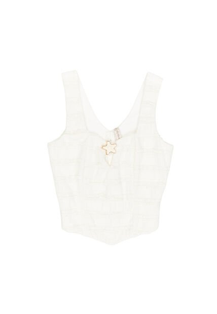 BLUSA DYABOO MUJER DF01A83 CRUDO Talla S