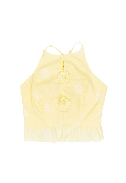 BLUSA DYABOO MUJER DF01A64 MANTEQUILLA Talla S