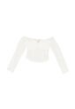 BLUSA DYABOO MUJER DF01A95 CRUDO Talla S de DYABOO