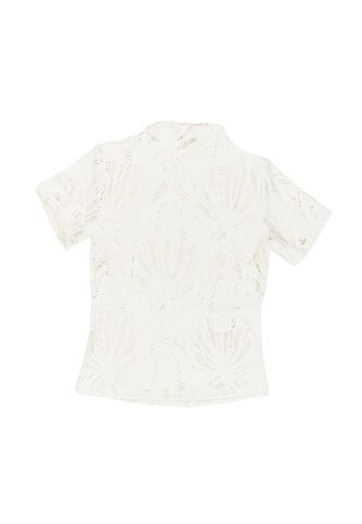 BLUSA DYABOO MUJER DF02522 CRUDO Talla XL DYABOO